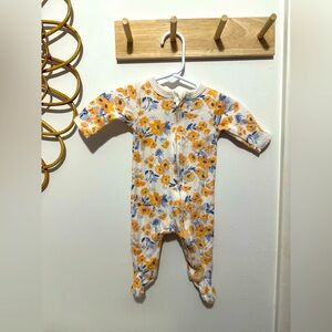 Floral Kids One Piece